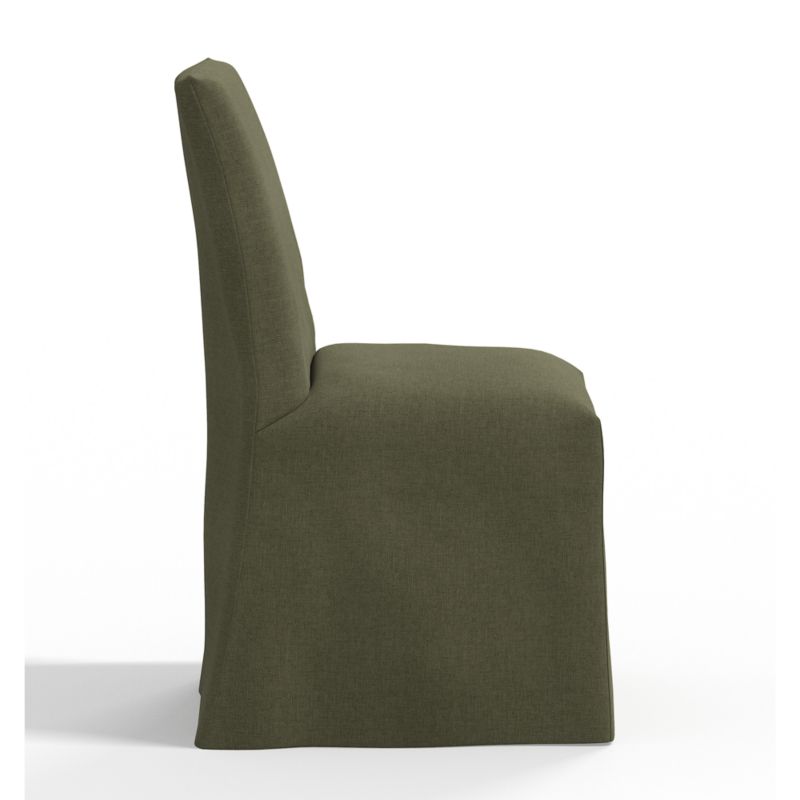 Addison Sage Green Slipcovered Dining Chair - image 3 of 9