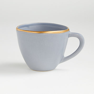 View Addison Grey Gold Rim Mug details