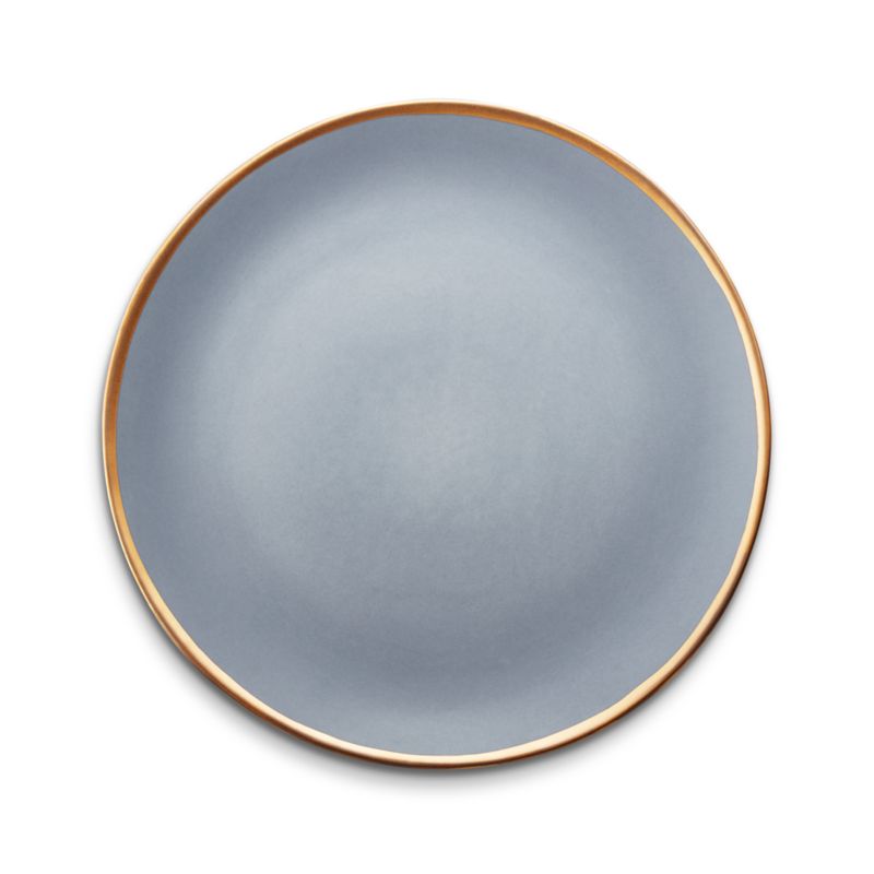 Addison Grey Gold Rim Platter