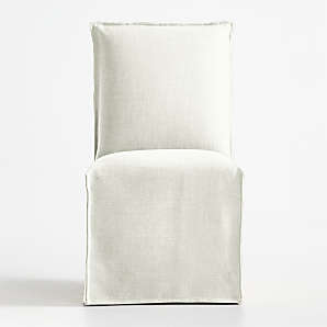 Dining Chair Slipcovers Crate And Barrel, Replacement Slipcovers For Dining Chairs