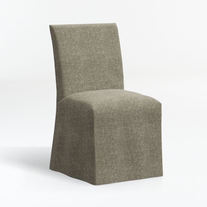 Addison Flax Linen Slipcover Dining Chair - image 3 of 11