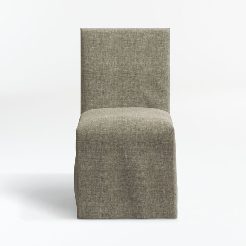 Addison Flax Linen Slipcover Dining Chair - image 0 of 11