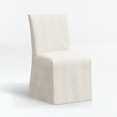 View Addison White Slipcover Dining Chair details