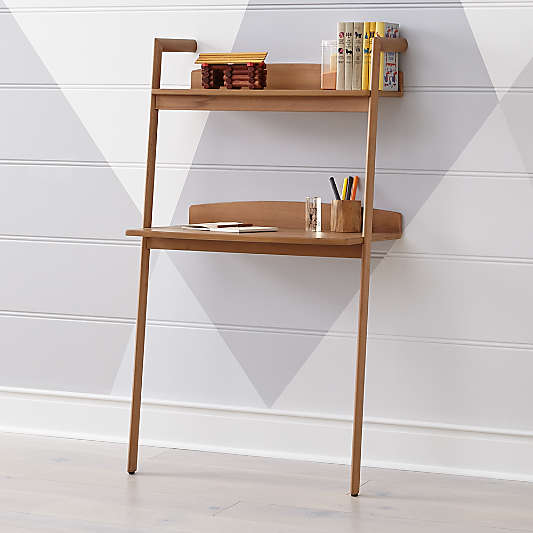 Addison Wood Leaning Desk