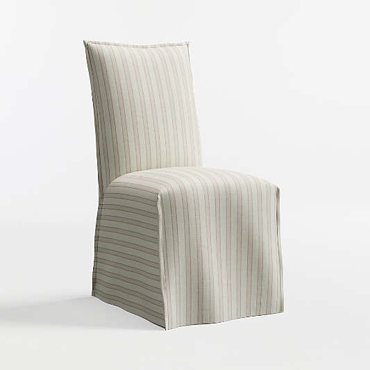 Addison Flange Slipcovered Dining Chair