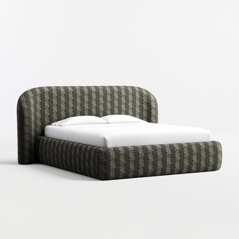 Adelaide Curved Upholstered California King Bed - image 2 of 6