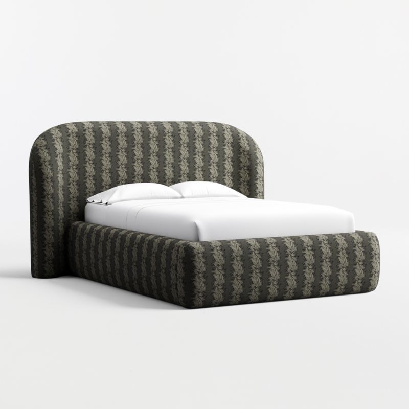 Adelaide Curved Upholstered Full Bed - image 3 of 7