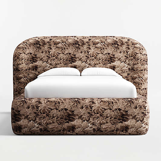 Adelaide Curved Upholstered Full Bed
