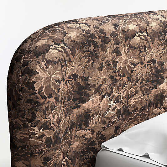 Adelaide Curved Upholstered Bed