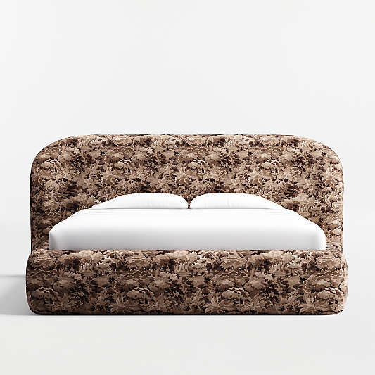 Adelaide Curved Upholstered Bed