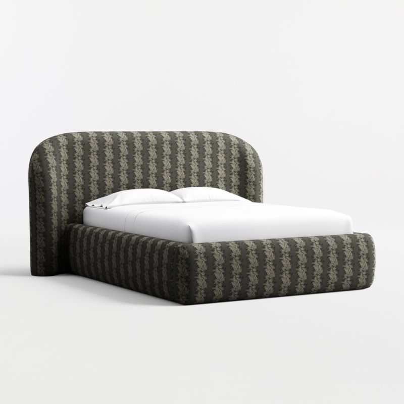 Adelaide Curved Upholstered Queen Bed - image 3 of 7