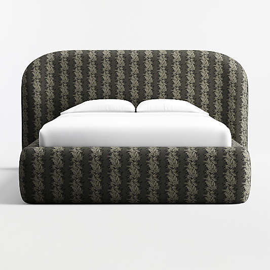 Adelaide Curved Upholstered Queen Bed
