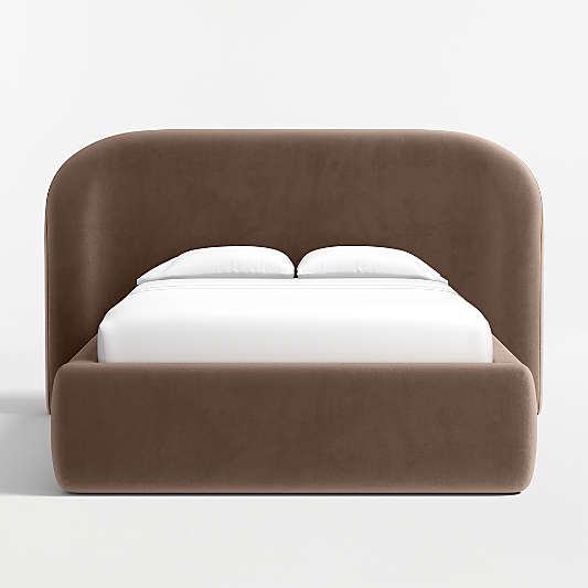 Adelaide Curved Upholstered Full Bed