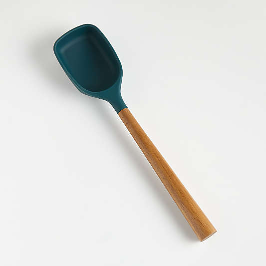 Adette Silicone Spoon with Acacia Handle