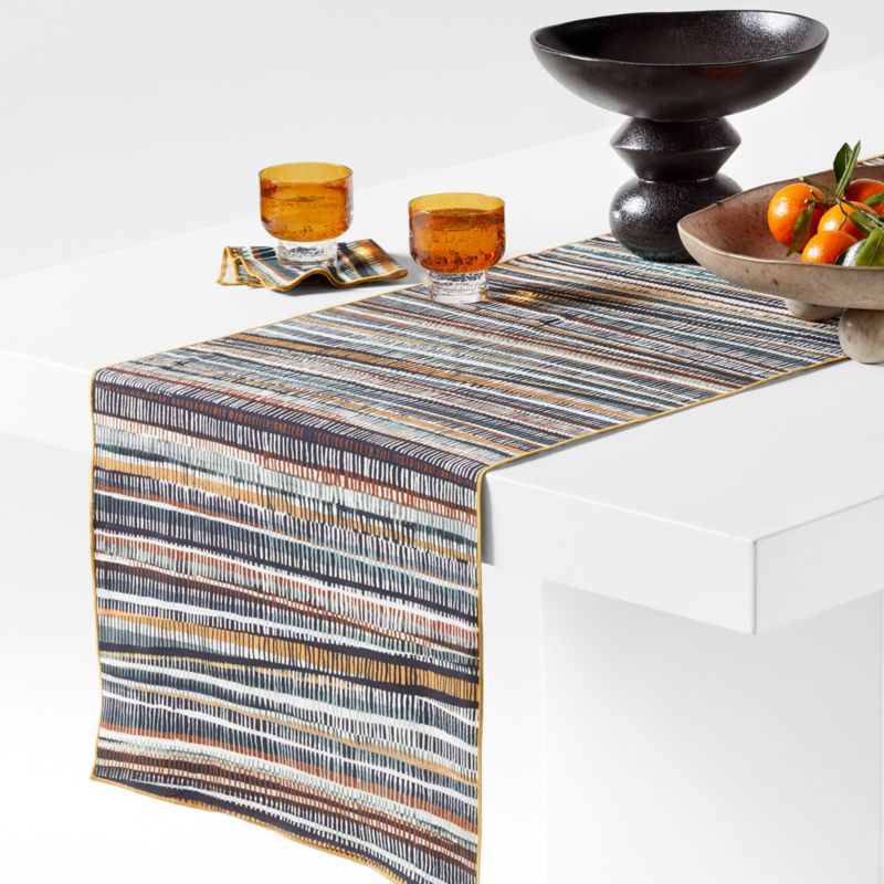 Adidibea Reversible Print Table Runner by Eric Adjepong