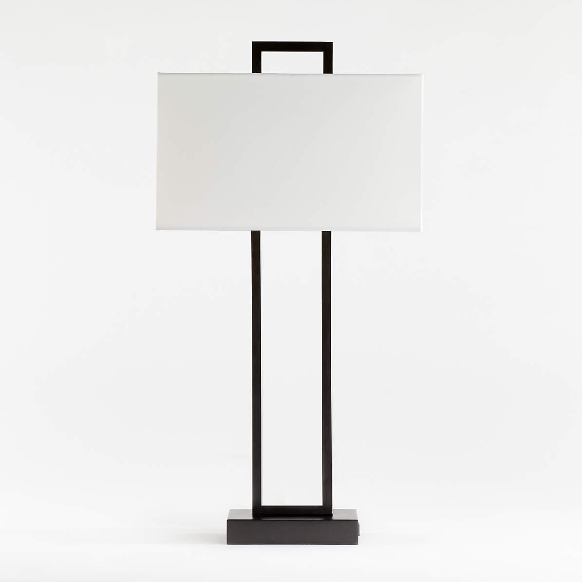 Rectangle best sale desk lamp