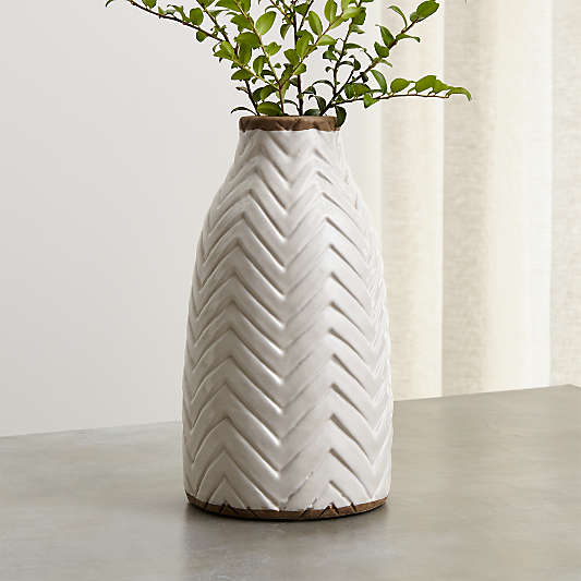 Decorative Vases Glass and Ceramic Crate and Barrel