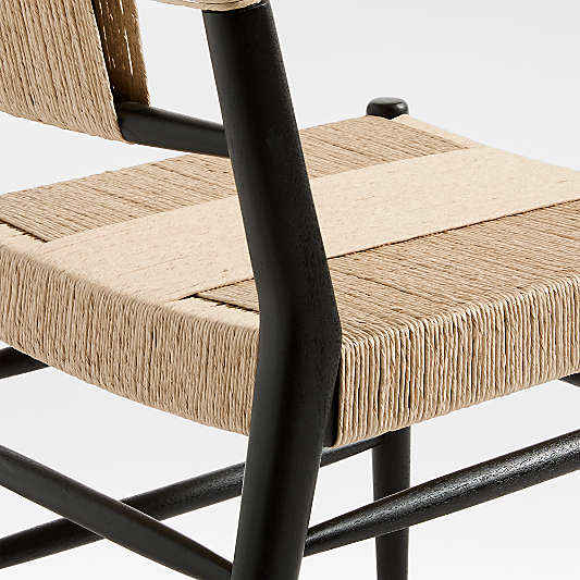 Adriel Rushed Woven Dining Chair