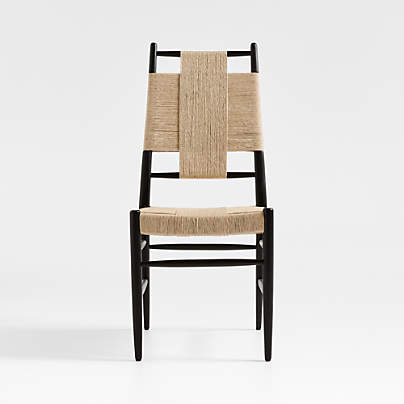 Adriel Rushed Woven Dining Side Chair