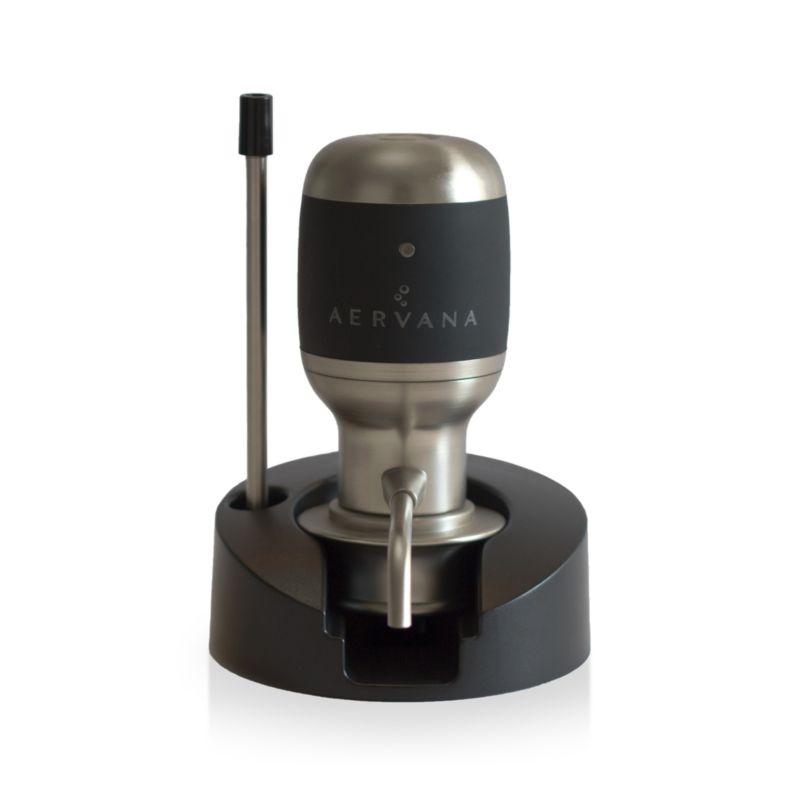 Aervana Electric Wine Aerator + Reviews | Crate & Barrel