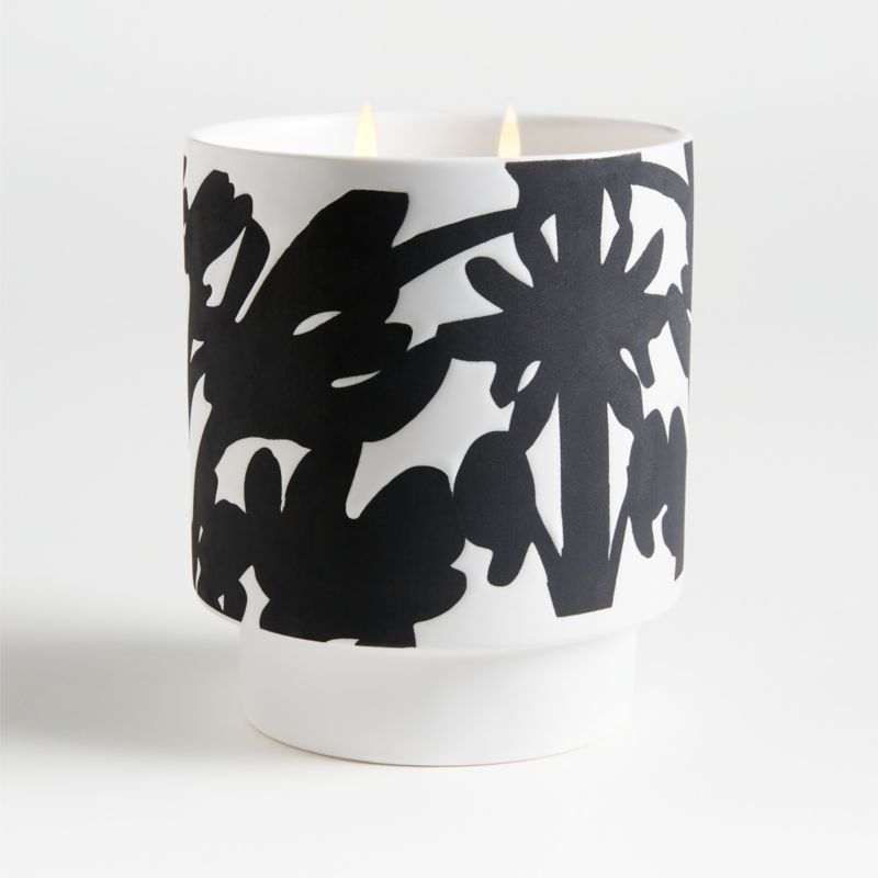 Lucia Eames Aesthete Meadow Black & White Cedarwood 2-Wick Scented Candle - image 2 of 4