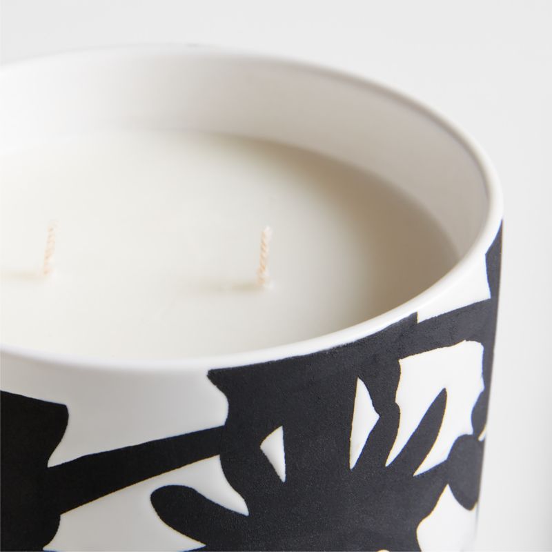 Lucia Eames Aesthete Meadow Black & White Cedarwood 2-Wick Scented Candle - image 3 of 4