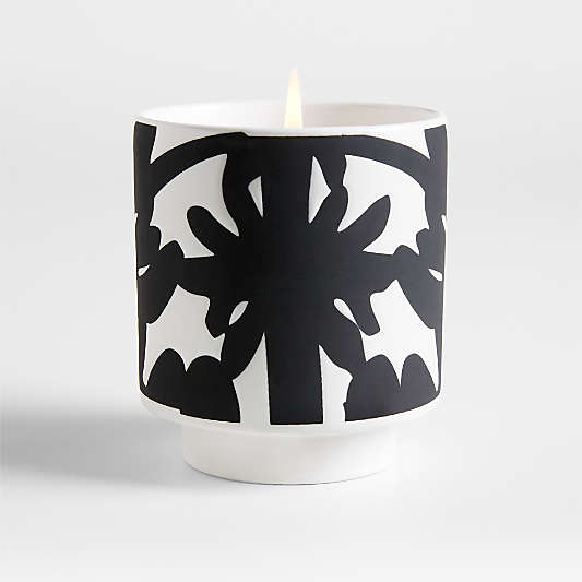 Lucia Eames Aesthete Meadow Black & White Cedarwood 1-Wick Scented Candle