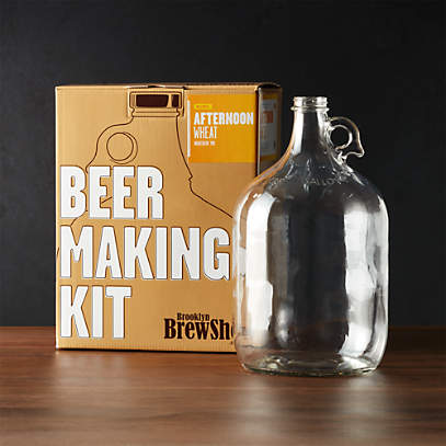 piramide haakje Theseus Afternoon Wheat Beer Making Kit | Crate & Barrel