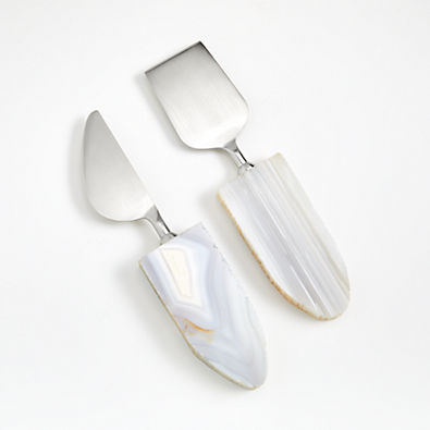 View Agata Cheese Tools, Set of 2 details