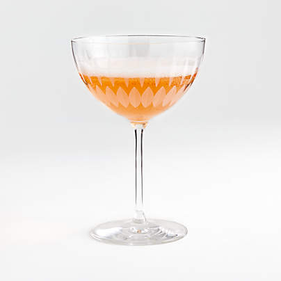 Agnes 11.75-Oz. Etched Coupe