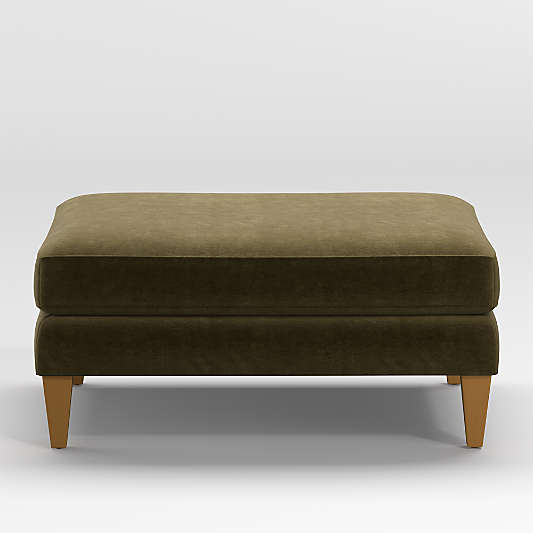 Aidan Velvet Ottoman