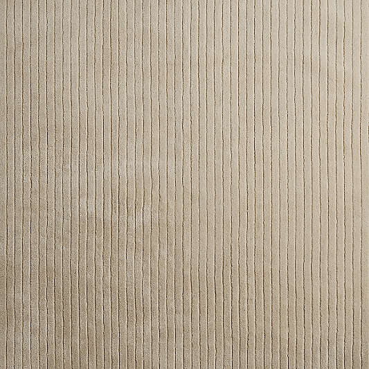 Aija Striped Pampas Ivory Kids Performance 12"x18" Rug Swatch