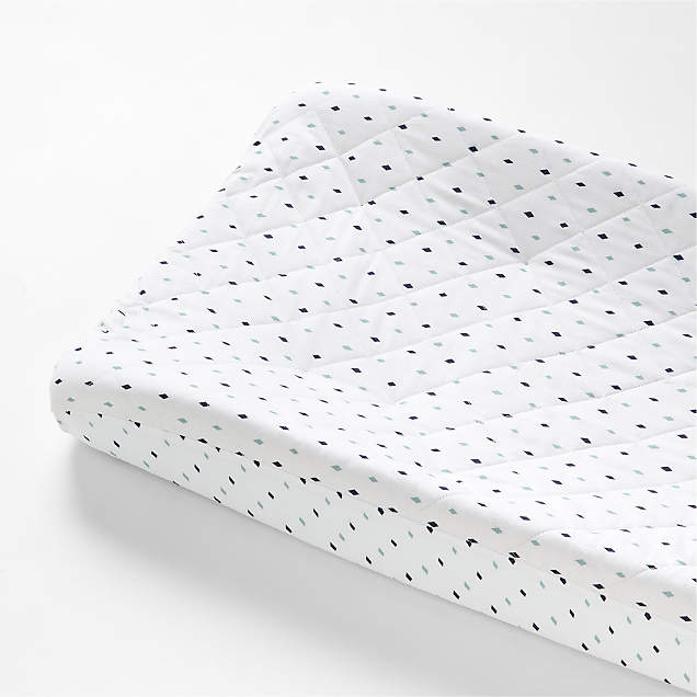 Navy Blue Wood Baby Changing Table Topper for Dresser + Reviews Crate