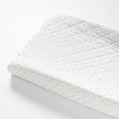 View Aiko Organic Yellow Diamonds Baby Changing Pad Cover details