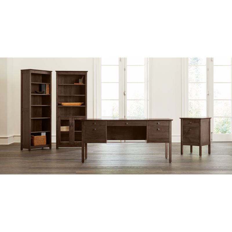 Ainsworth Cocoa Executive Desk - image 3 of 10