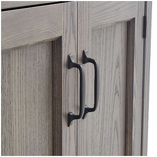 Ainsworth Dove Media Storage Tower with Glass/Wood Doors