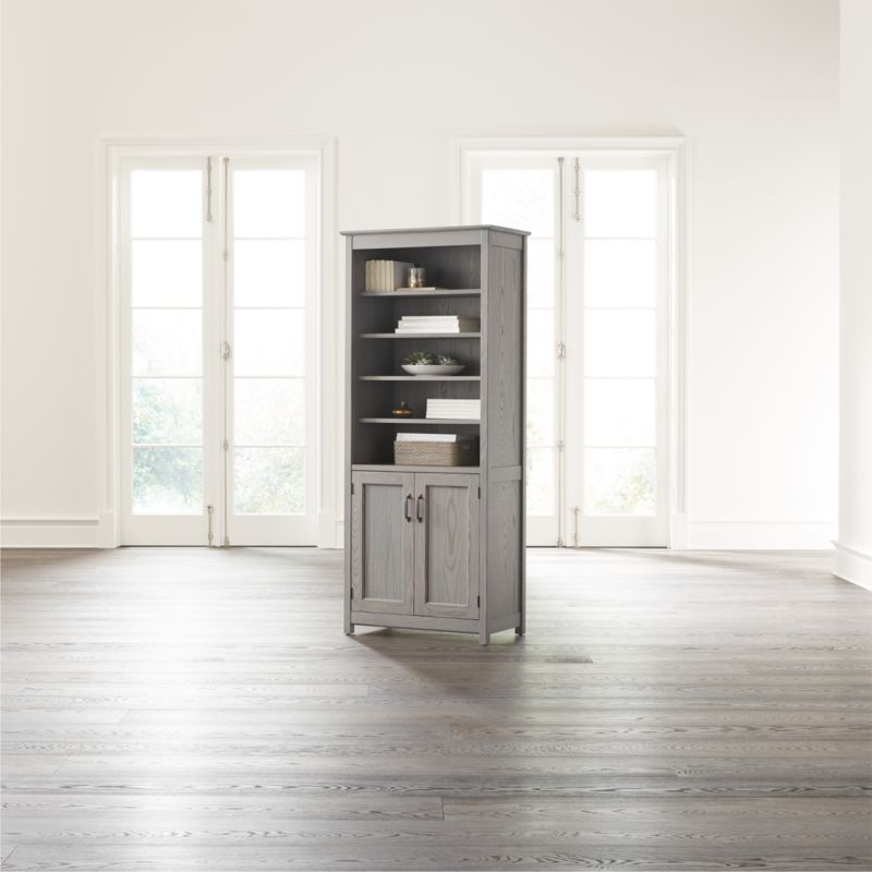 Ainsworth Dove Media Storage Tower with Glass/Wood Doors - image 3 of 14