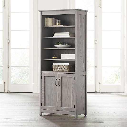 Ainsworth Dove Media Storage Tower with Glass/Wood Doors