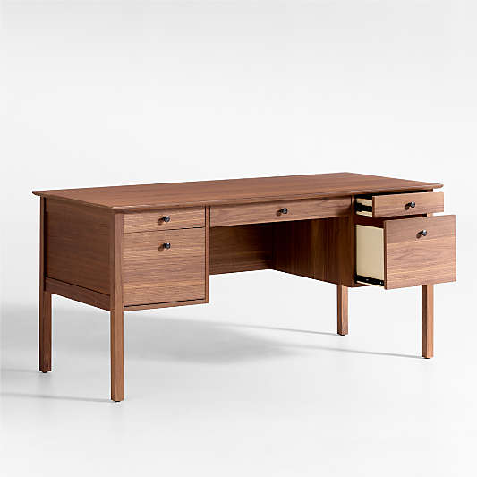 Ainsworth Walnut Executive Desk