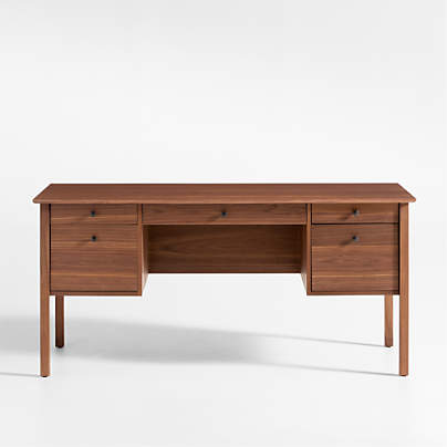 Ainsworth Walnut Executive Desk