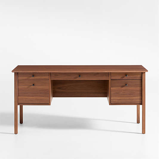 Ainsworth Walnut Executive Desk
