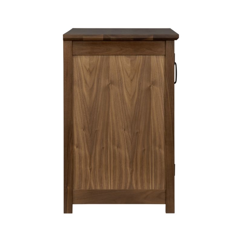 Ainsworth Walnut 64" Storage Media Console with Glass/Wood Doors - image 11 of 15