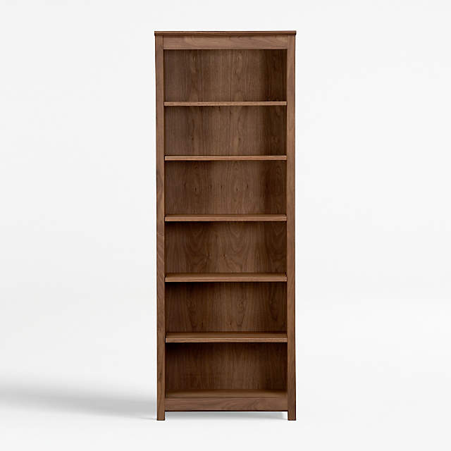Ainsworth Walnut Bookcase Reviews, Carson Horizontal Bookcase With Adjustable Shelves Threshold