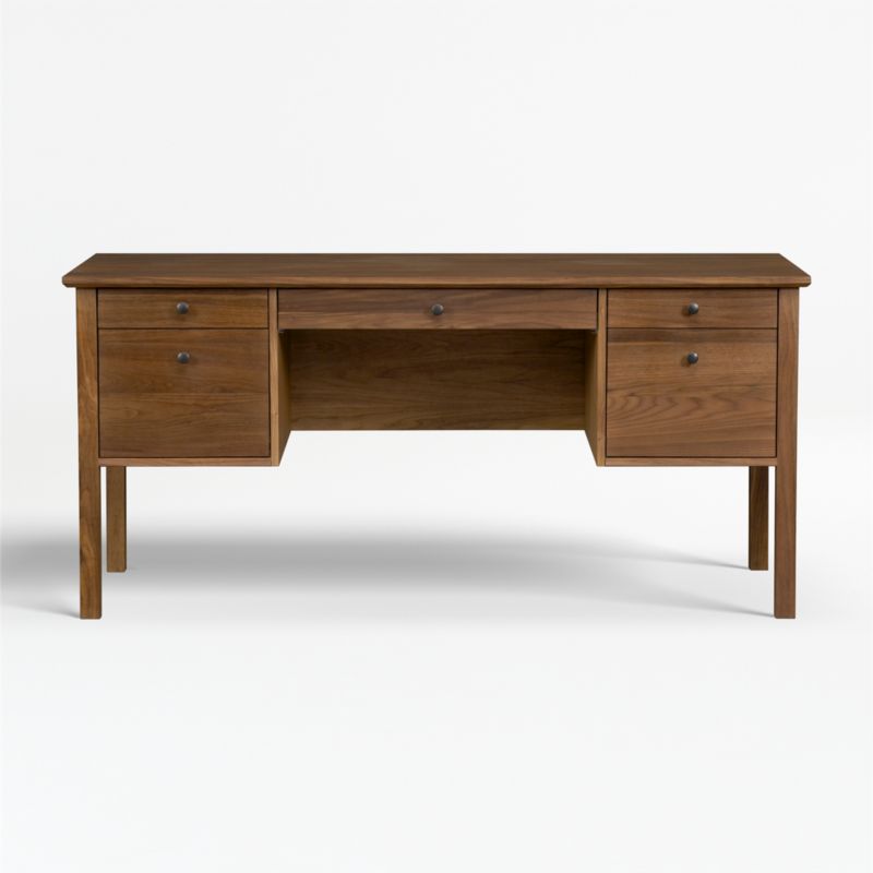 Ainsworth Walnut Writing Desk Crate & Barrel