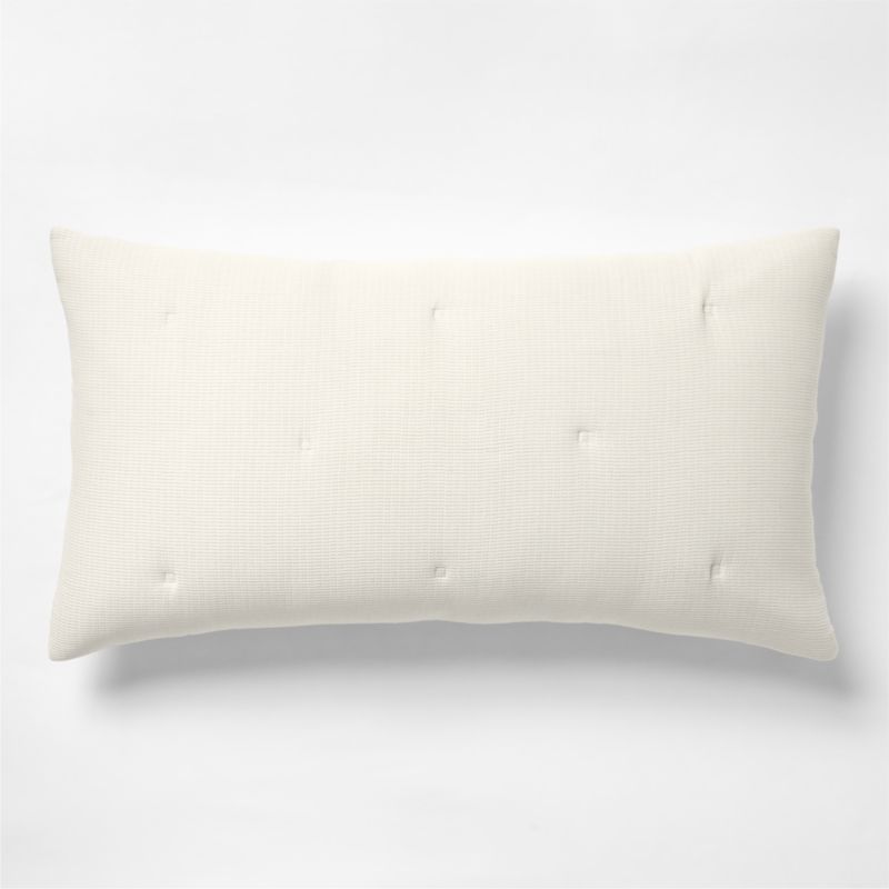 Aire Cotton Textured Natural Taupe King Bed Pillow Sham - image 0 of 7