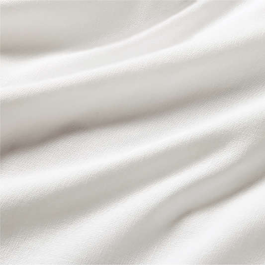 Aire Natural EUROPEAN FLAX ™-Certified Linen Crisp White Bed Sheet Set