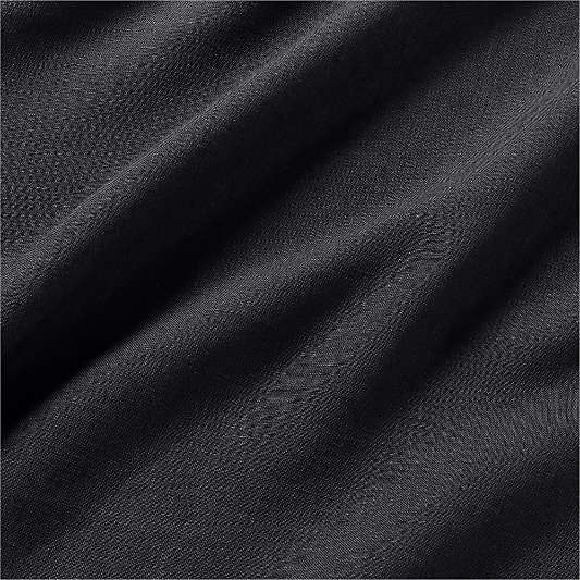 Aire Natural European Linen Midnight Navy Blue Bed Sheet Set