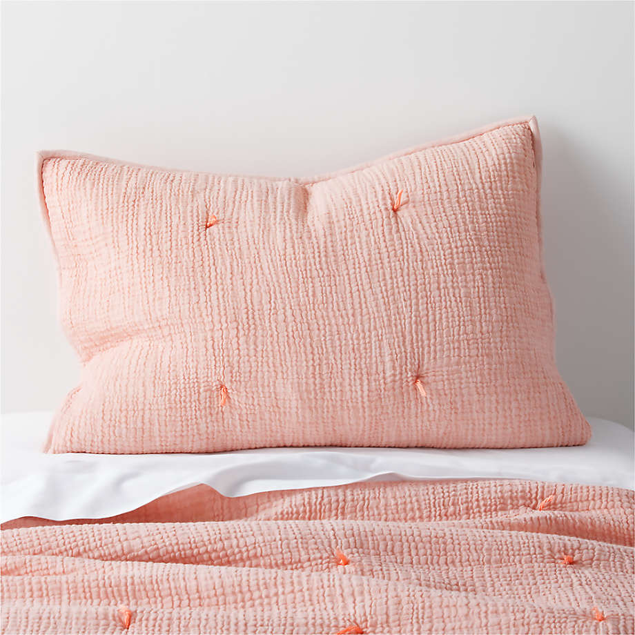 Hot pink pillow clearance shams