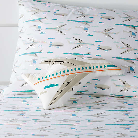 Airplane Throw Pillow