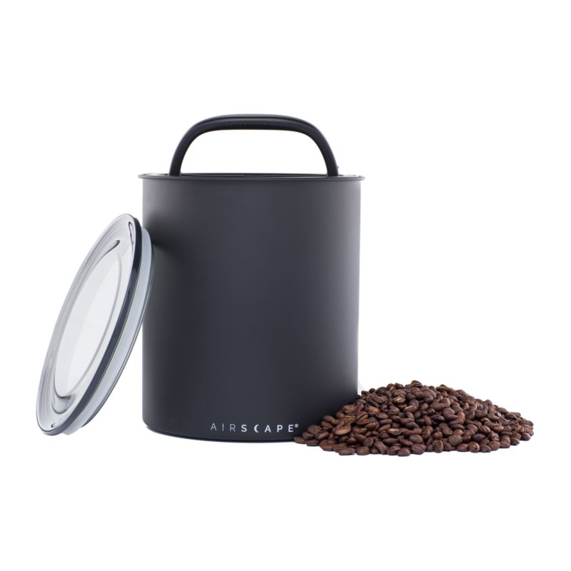 Airscape 160-oz. Matte Black Coffee Canister - image 1 of 3